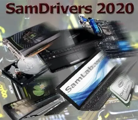 Иконка SamDrivers 20.8 - Сборник драйверов для всех Windows (2020) PC Full ISO