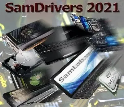 Иконка SamDrivers 21.7 - Сборник драйверов для всех Windows (2021) PC Full ISO