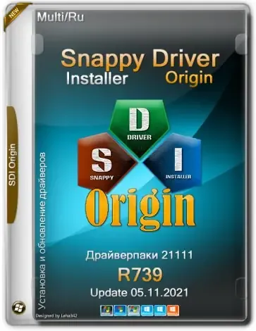 Иконка Snappy Driver Installer Origin R739 Драйверпаки 21.11.1 [Multi Ru]