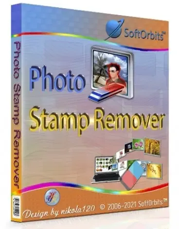 Иконка SoftOrbits Photo Stamp Remover 12.1 (2021) РС Portable by Spirit Summer