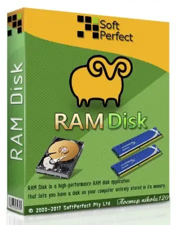 Иконка SoftPerfect RAM Disk 4.0.6 RePack by KpoJIuK (2018) Multi Русский