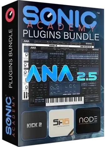 Иконка Sonic Academy Plugins Bundle 2023.12 VST VSTi, VST 3 VSTi 3, AAX (x64) [En]