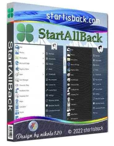 Иконка StartAllBack 3.5.6 StartIsBack++ 2.9.17 (2.9.1) StartIsBack + 1.7.6 RePack by KpoJIuK [Multi Ru]