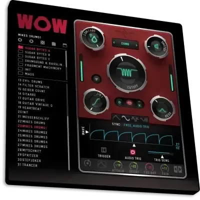 Иконка Sugar Bytes - WOW2 2.2.8 Standalone, VST, VST 3, AAX (x64) RePack by TCD [En]