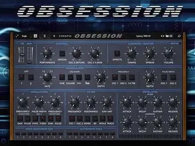 Иконка Synapse Audio - Obsession 1.1.1 VSTi, VSTi3, AAX, NKS (x64) [En]