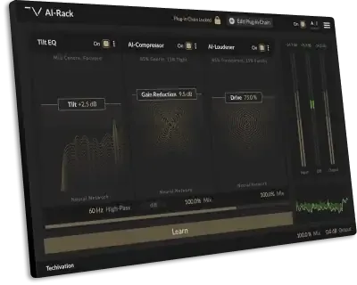 Иконка Techivation - AI-Rack 1.0.0 VST, VST 3, AAX RePack by BUBBiX [En]