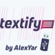 Иконка Textify 1.8.7 RePack by AlexYar Portable [Ru]