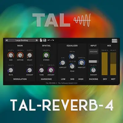 Иконка Togu Audio - TAL-Reverb-4 3.0.0 VST, VST 3 (x64) [En]