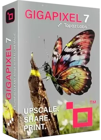 Иконка Topaz Gigapixel AI 7.2.3 + models Portable by 7997 [En]