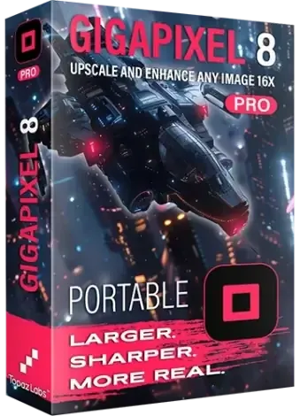 Иконка Topaz Gigapixel AI Pro 8.2.1 RC + models Portable by 7997 (x64) [EN]