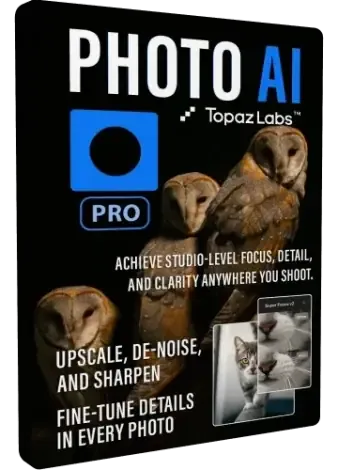 Иконка Topaz Photo AI Pro 4.0.1 Portable by 7997 + Models [En]
