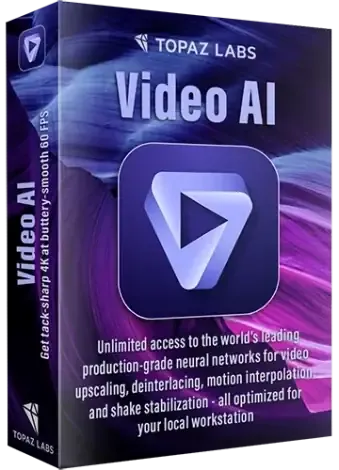 Иконка Topaz Video AI 3.1.2 (x64) RePack (& Portable) by TryRooM [En]