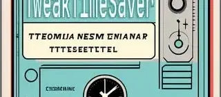 Иконка TweakTimeSaver 1.1.0 [Ru En]