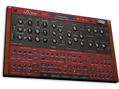Иконка u-he - Diva 1.4.8 VSTi, VSTi 3, AAX (x86 x64) [En]