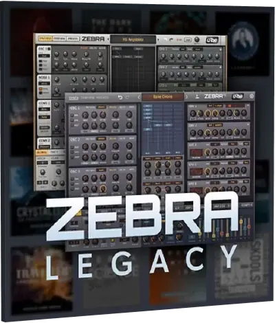 Иконка u-he - Zebra Legacy 2.9.3 VSTi, VSTi 3, AAX (x86 x64) [En]