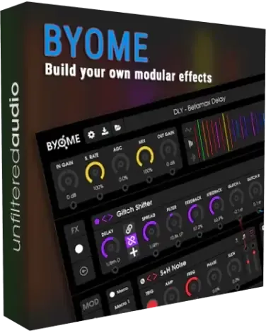 Иконка Unfiltered Audio - BYOME 1.3.4 VST, VST3, AAX RePack by TCD [En]