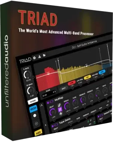 Иконка Unfiltered Audio - TRIAD 1.3.5 VST, VST3, AAX (x64) RePack by TCD [En]