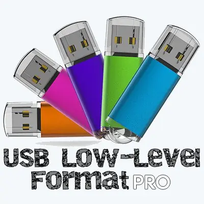 Иконка USB Low-Level Format Pro 5.01 RePack (& Portable) by elchupacabra [Ru En]