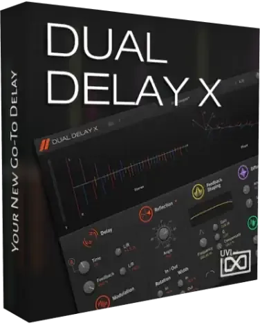 Иконка UVI - Dual Delay X 1.1.2 VST, VST 3, AAX (x64) RePack by R2R [En]