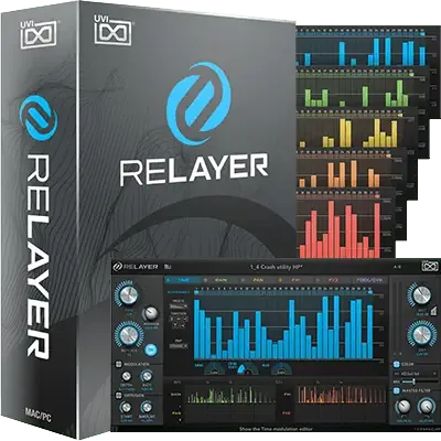 Иконка UVI - Relayer 1.5.2 VST, AAX (x64) RePack by R2R [En]