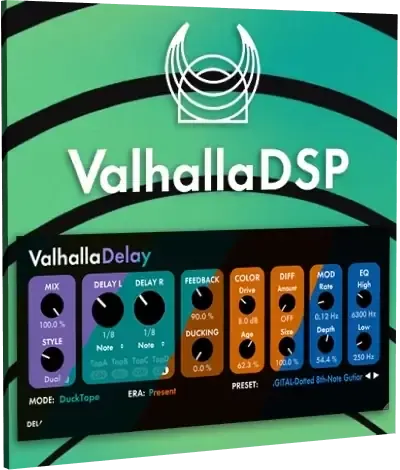 Иконка Valhalla DSP - Valhalla Delay 2.5.0 VST, VST3, AAX (x64) [En]