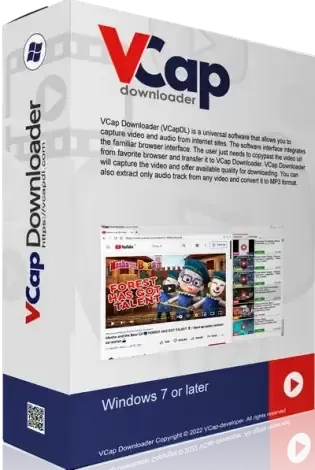 Иконка VCap Downloader 0.1.22.6243 Portable by 7997 [Multi Ru]