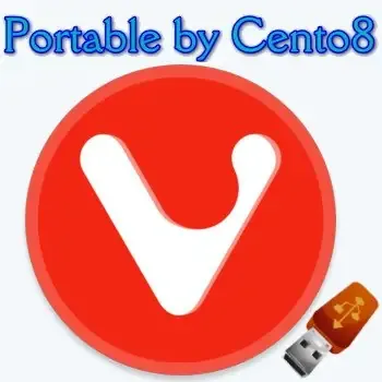 Иконка Vivaldi 5.3.2679.58 Stable (2022) PC Portable by Cento8