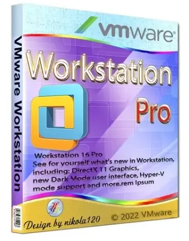 Иконка VMware Workstation 17 Pro 17.0.0 Build 20800274 RePack by KpoJIuK [Ru En]