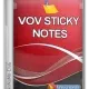 Иконка Vov Sticky Notes 9.3 + Portable [Multi Ru]