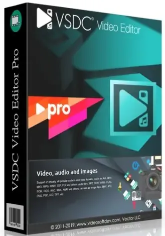 Иконка VSDC Video Editor Pro 8.1.2.455 (x64) Portable by 7997 [Multi Ru]