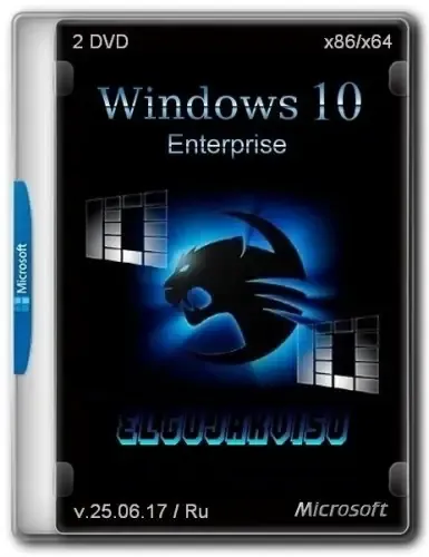 Иконка Windows 10 Enterprise x86 x64 Elgujakviso Edition v.25.06.17 (2017) Русский