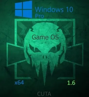 Иконка Windows 10 Professional 22H2 x64 Game OS 1.6 by CUTA [Ru]