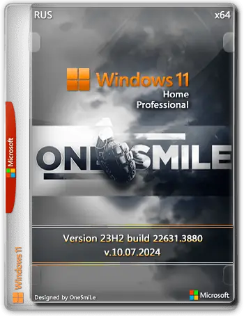 Иконка Windows 11 x64 Rus by OneSmiLe [22631.3880]