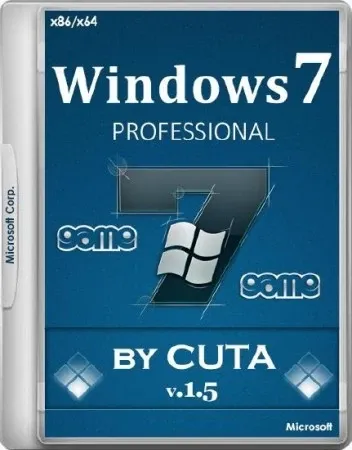 Иконка Windows 7 PROFESSIONAL Rus x86 & x64 Game OS 1.5 (2016) Русский