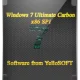 Иконка Windows 7 Ultimate SP1 Carbon