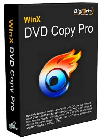 Иконка WinX DVD Copy Pro 3.9.1 (2018) РС RePack & Portable by elchupacabra