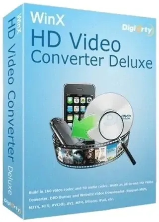 Иконка WinX HD Video Converter Deluxe 5.12.1.295 Build 25.05.2018 (2018) РС RePack & Portable by elchupacabra