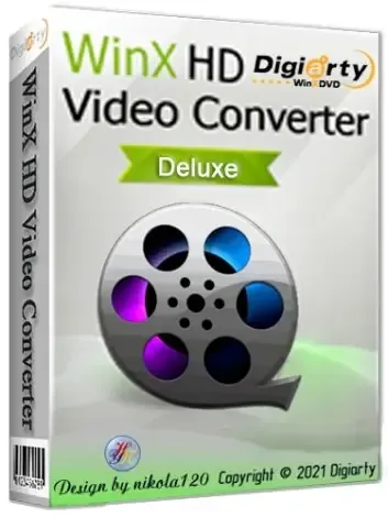 Иконка WinX HD Video Converter Deluxe 5.17.0 RePack (& Portable) by elchupacabra [Multi Ru]