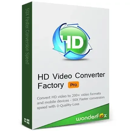 Иконка WonderFox HD Video Converter Factory Pro 24.9 (2022) PC RePack & Portable by TryRooM