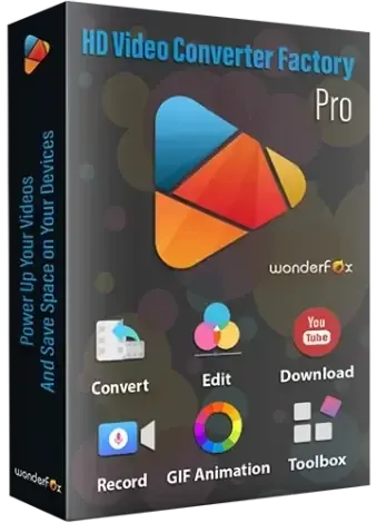 Иконка WonderFox HD Video Converter Factory Pro 27.5 RePack (& Portable) by elchupacabra [Multi Ru]