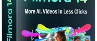 Иконка Wondershare Filmora 14.0.7.9572 (x64) [Multi Ru]