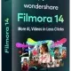 Иконка Wondershare Filmora 14.0.7.9572 (x64) [Multi Ru]