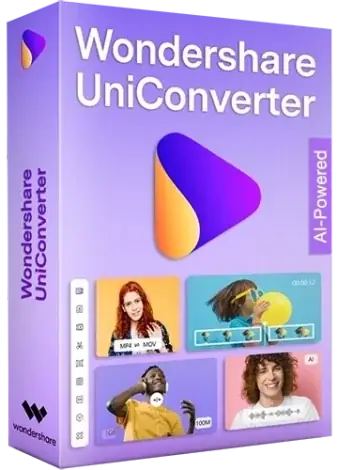 Иконка Wondershare UniConverter 16.4.7.227 RePack (& Portable) by elchupacabra [Multi Ru]