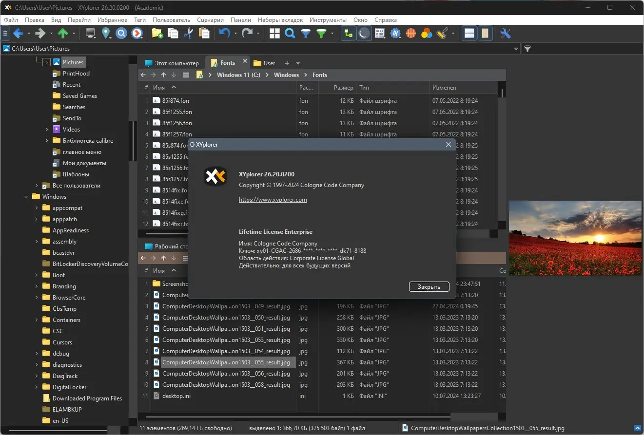 Инсталляция и активация