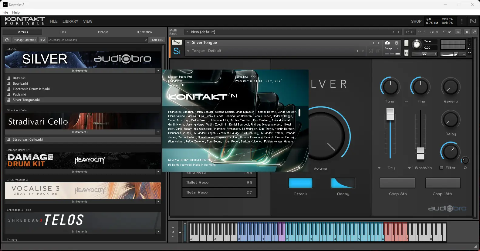 Инсталляция и активация
