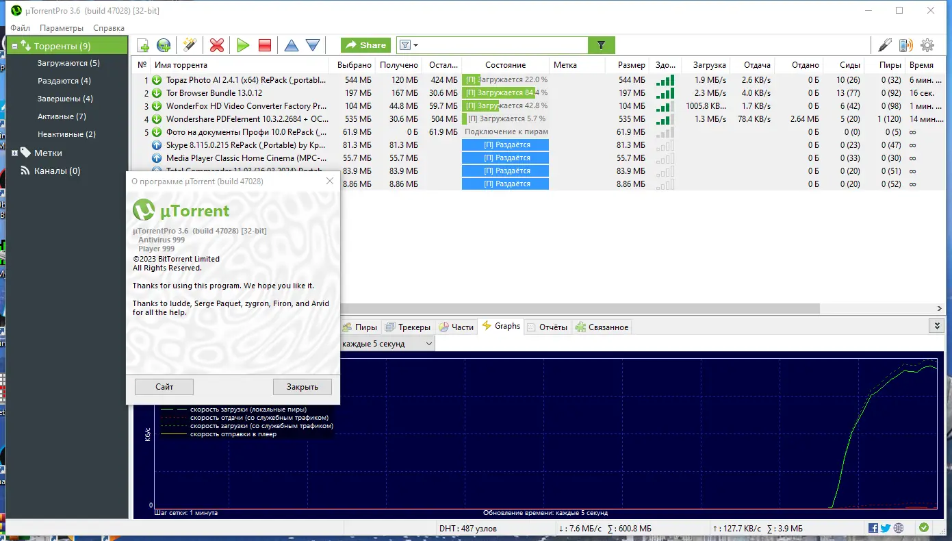 Инсталляция и активация