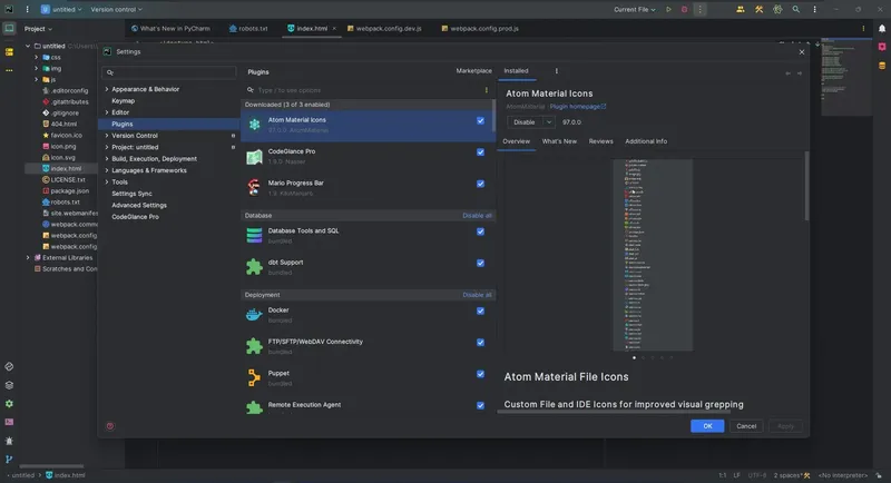 Инсталляция и активация