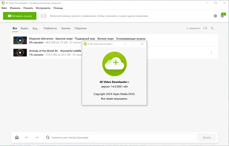Инсталляция и активация