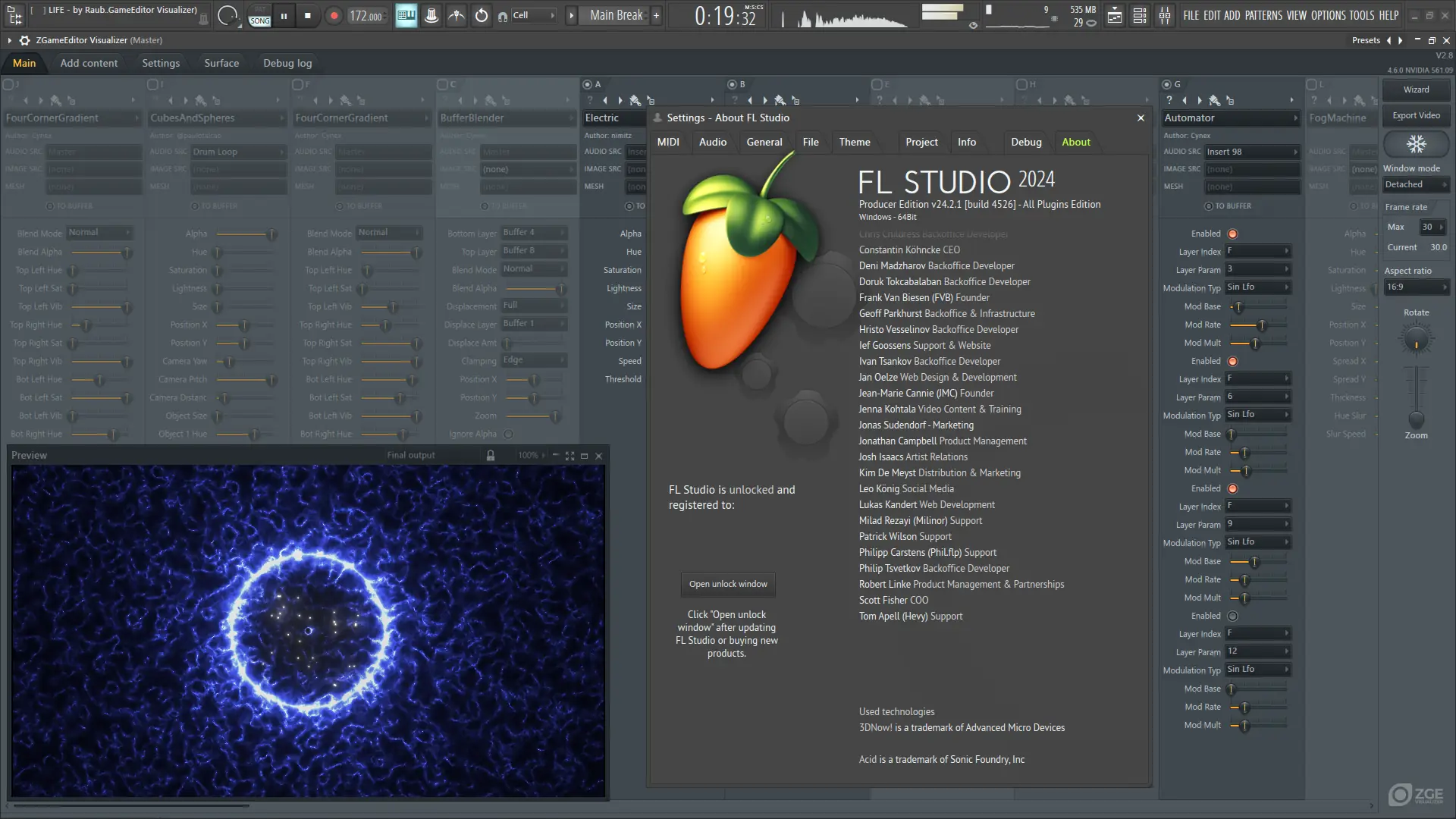 Инсталляция и активация