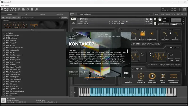 Инсталляция и активация